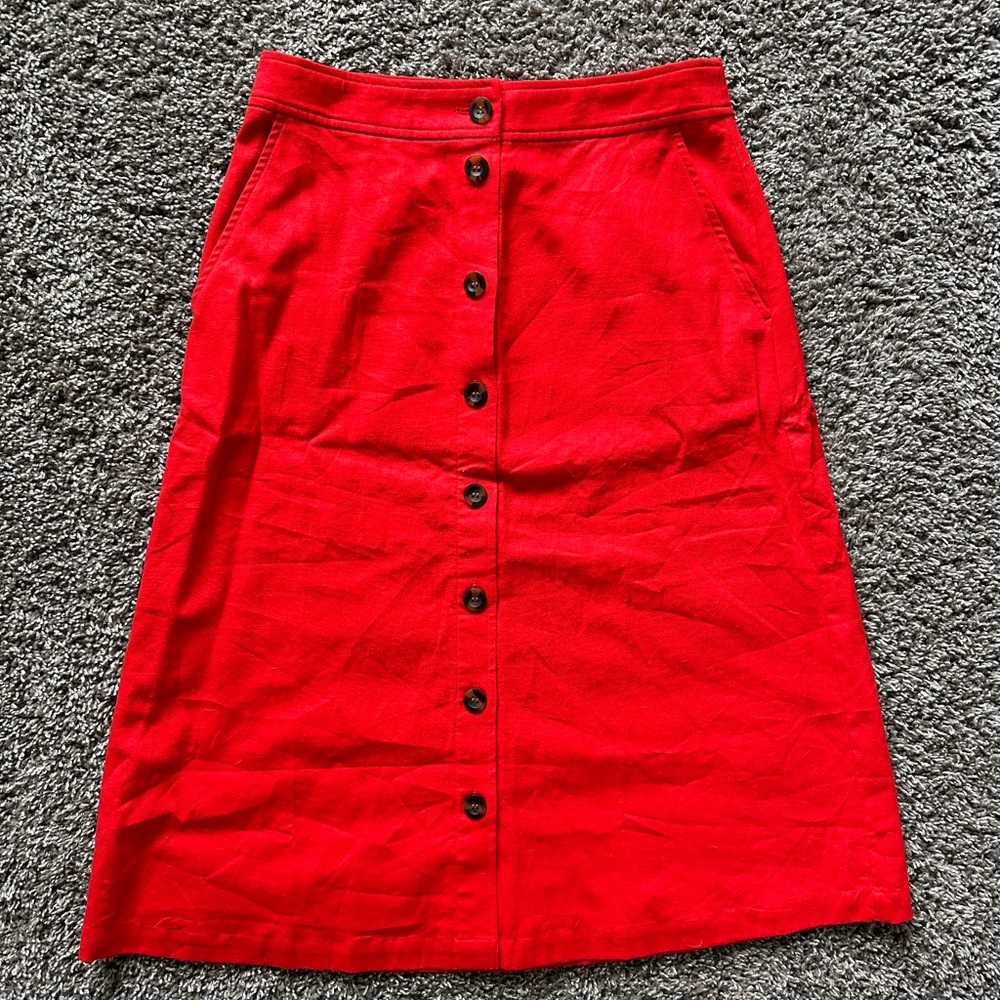 Jcrew midi skirt